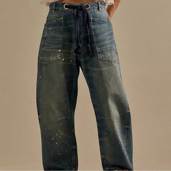 We The Free Moxie Pull-On Barrel Jeans - Picture 4 of 4